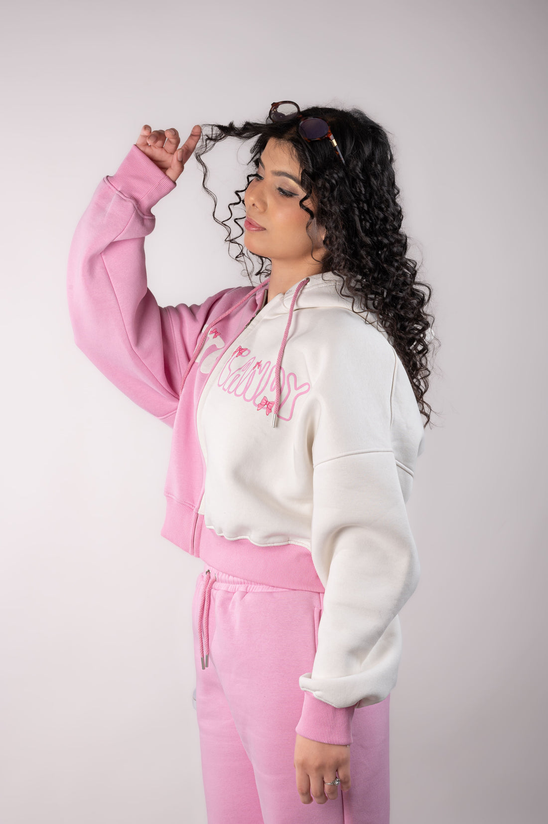 Pink & White Co-ord