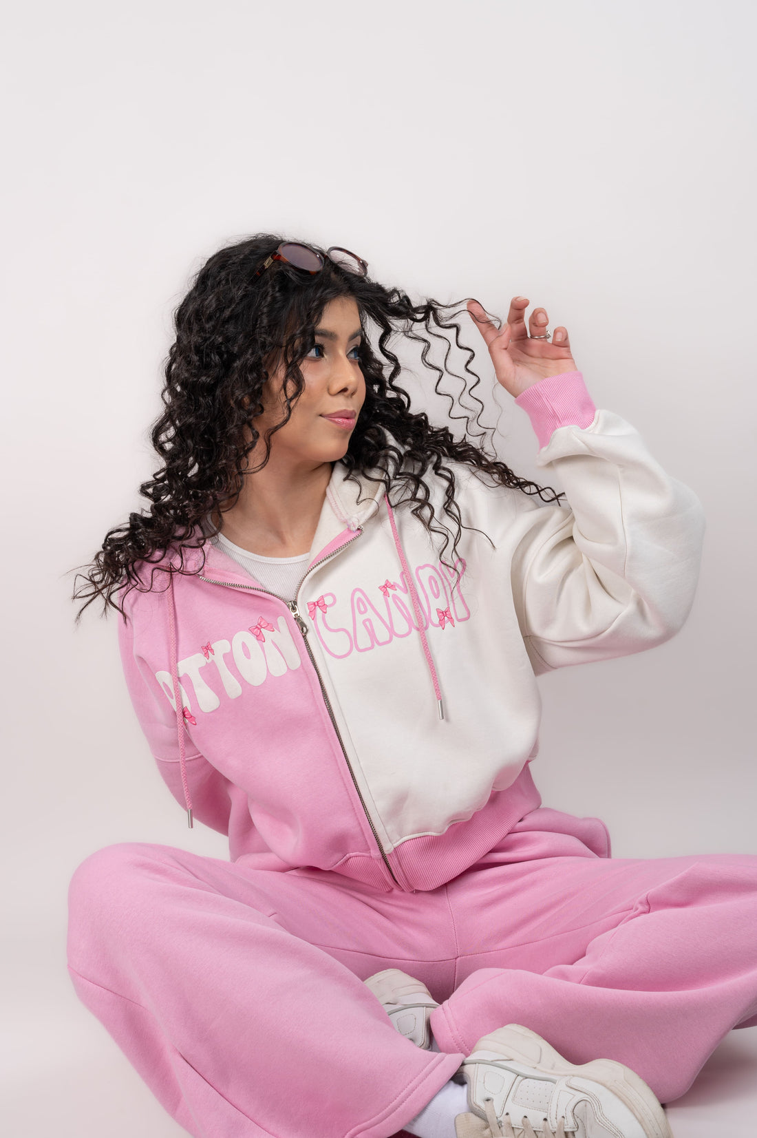 Pink & White Co-ord