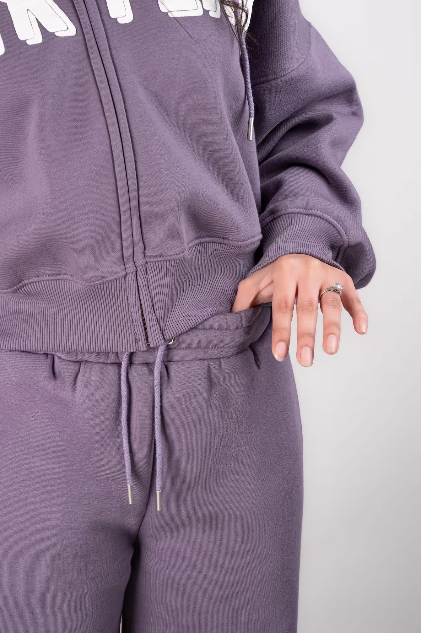 DUSTY PURPLE TROUSERS