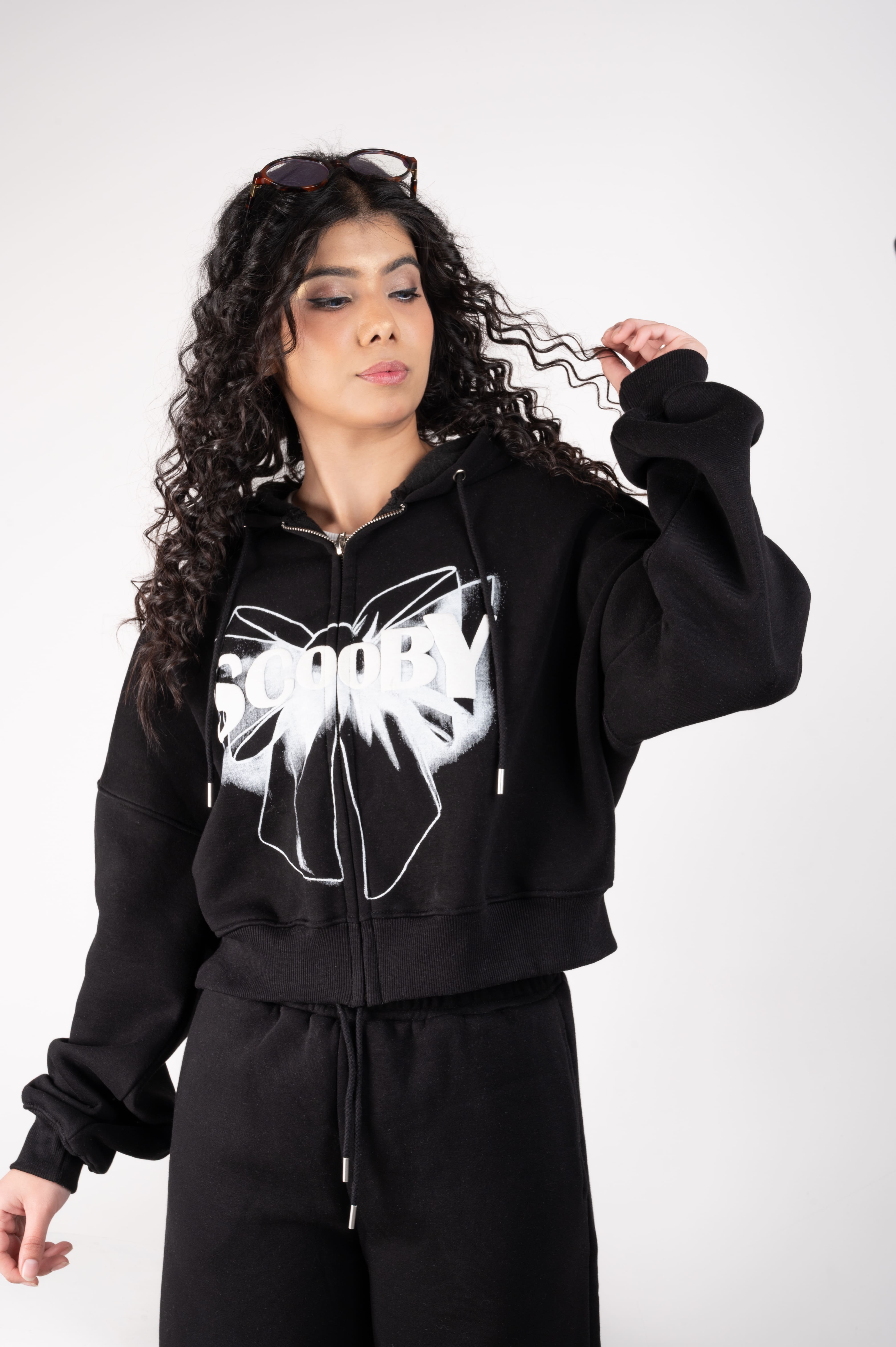 BLACK OUTERWEAR