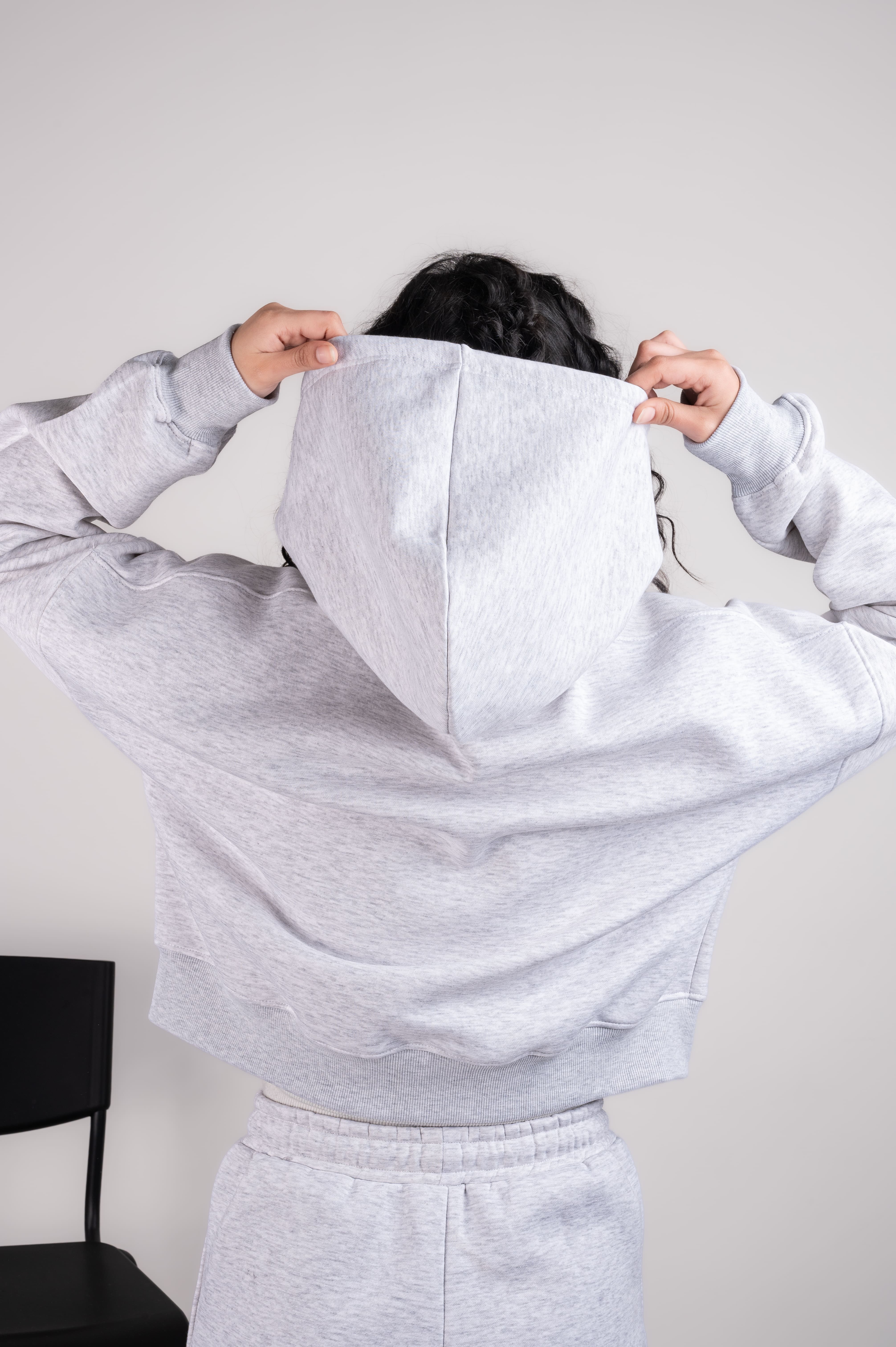MELANGE GREY OUTERWEAR