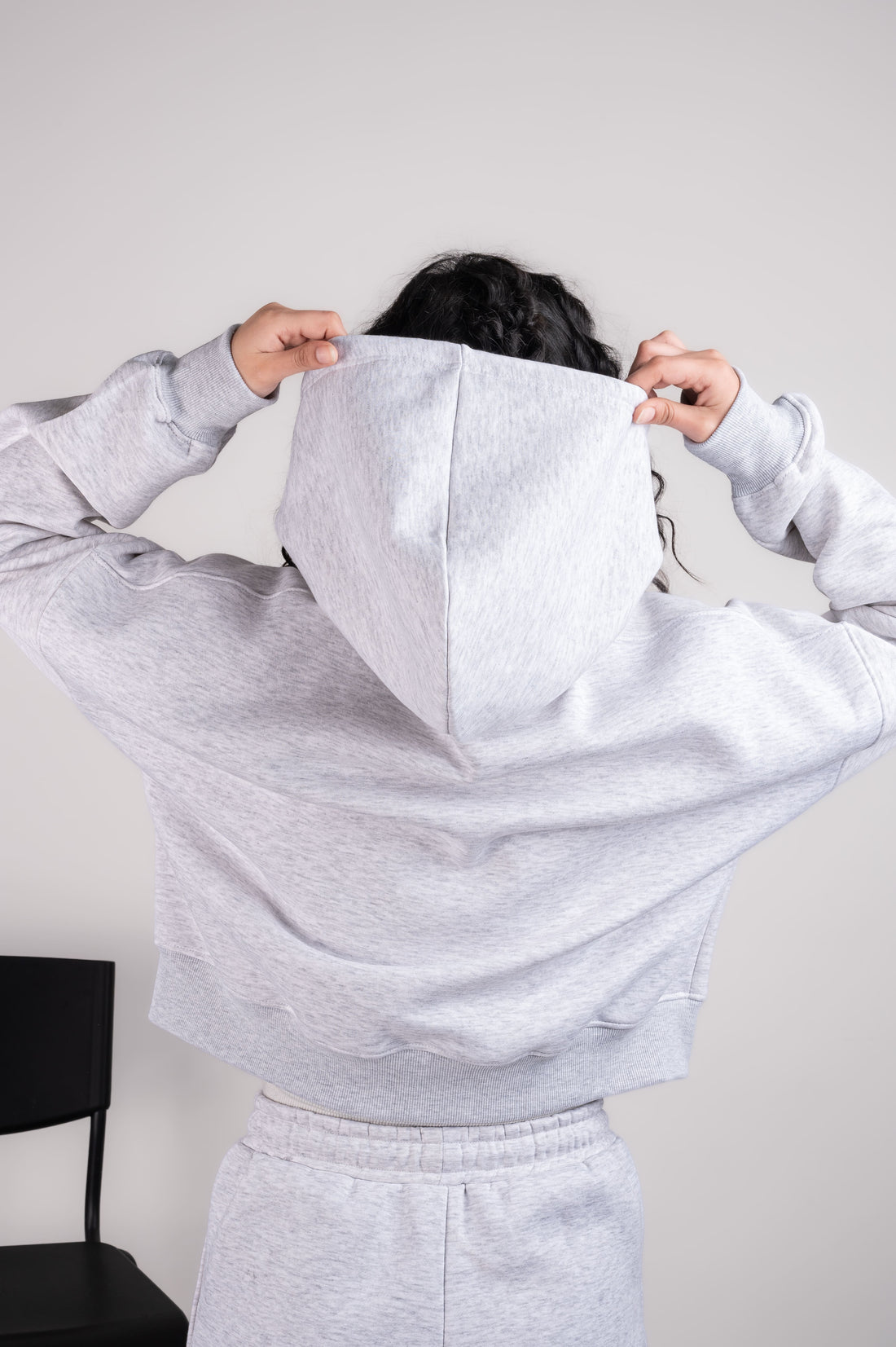 MELANGE GREY OUTERWEAR
