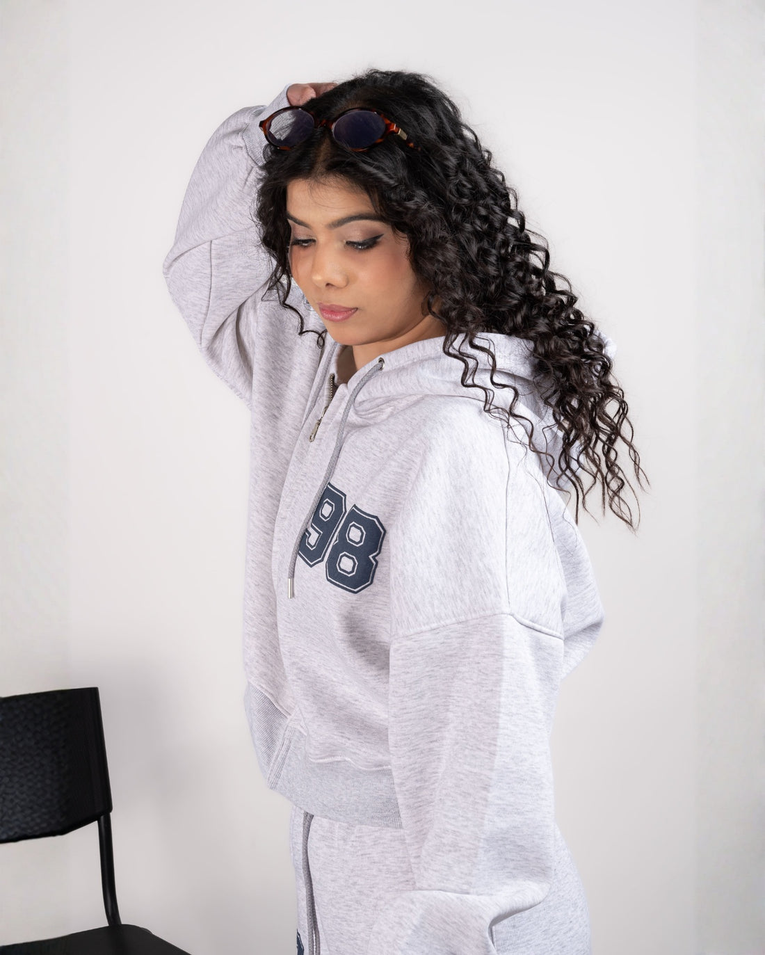 Melange Grey Co-ord